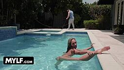Old and young couple engage in outdoor sex with plenty of cumshots and dirty talk