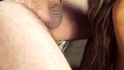 I am sucking a cock and getting a facial in this anime porn video