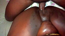 Bbw gets deep and hard missionary sex with BBC