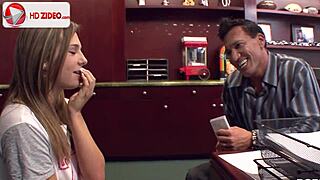 Dahlia Sky Bailey Swallows First Latino Cock Deep in Office HD Blowjob!