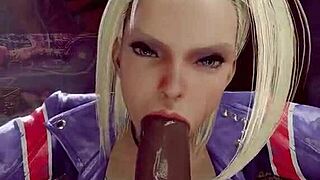 ever seen such a perfect animated ass blowjob?