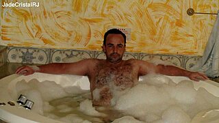 Dude this romanian slut flashes her tight wet pussy poolside at rio hotel