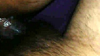 step sis and bro share bed leading to rough creampie doggystyle pounding