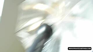 hey niana what's it like sucking cock in your first private 18+ casting