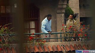 imagine those giant ghetto boobs bouncing wild on a thick white cock bareback style