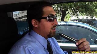 step dad juan, why lick lucy doll's tits then finger her wet?