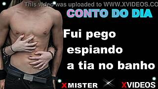 ever get caught spying on your aunt in the shower like in this steamy erotic tale?