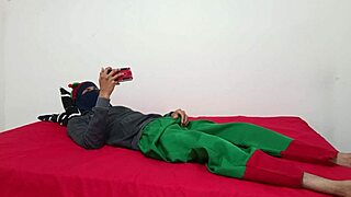 Step-siblings sneak away for secret homemade ass and pussy pounding at home