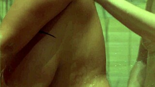 busty jasmine black laps katalin kiraly's shaved pussy deep