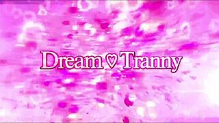 Tgirl Marcelle Herrera deep sucks cock for sticky facial cum reward