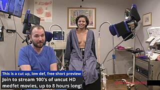 rebel wyatt backstage spreads pierced tits shaved pussy in latex gloves