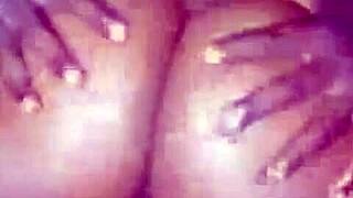 Romantic African Girl Enjoys Slow Intimate Moments With Partner In Private Setting