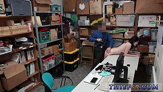 Huge Tits Teen 18+ In Emo Uniform Squirts Hard For LP Officer At Work Office Bust