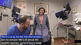 rebel wyatt backstage spreads pierced tits shaved pussy in latex gloves