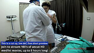 rebel wyatt backstage spreads pierced tits shaved pussy in latex gloves