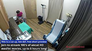 rebel wyatt backstage spreads pierced tits shaved pussy in latex gloves