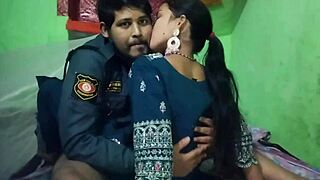 hey, first time indian security guard virel fucks sushma kumari outdoors hard
