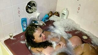 Squirting Housewife Sluts Finger Shaved Pussies in Close-Up Orgy!