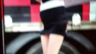 that korean race queen worked me up so much i finally unleashed my 27-day cum load all over her