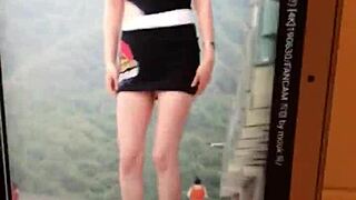 that korean race queen worked me up so much i finally unleashed my 27-day cum load all over her