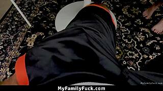 Stepdaughter, thanks daddy for silence with fuck?