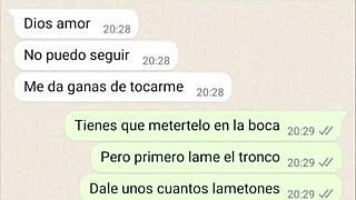 my latina girlfriend heats up wildly on phone part three