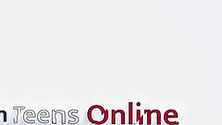 I can't believe how hot this british brunette slut wanks and fucks her lucky fan neighbor