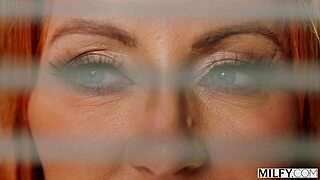 Cock Thirsty Redhead Milf Zoe Grey Craves Deepthroat Titty Fuck and Cum