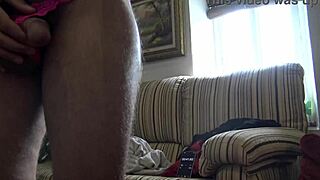 stepmom wears dirty panties while stepson cums on her hairy pussy 😈