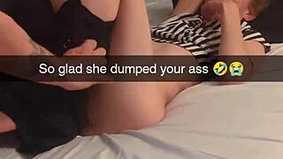 first tinder date? ex's buddy fucks milf richelle rough on snapchat