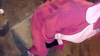 curvy blonde milf in halloween costume strips teases then gets fucked hard homemade