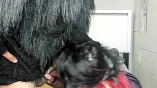 Pawg Super Fatty Ass Rides Monster Cock With Deepthroat Blowjob And Cumshot