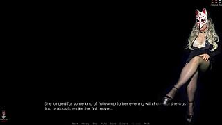 Kate's See-Through Skirt No Panties Upskirt Thrill in Night Club