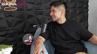 sara blonde chokes gags deepthroats huge cock facial cumshot in house of celebrities casting competition homemade