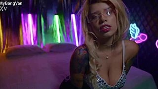 Busty milf screams as her tight holes get wrecked by huge cocks