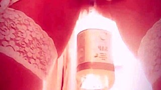 ohh lucy lake... having hot wet pee fun in garter and stockings!!