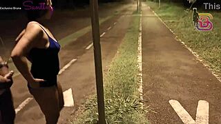 delegate's wife caught with endowed lover on goiania street outside