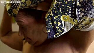 72-Year-Old BBW Mom's Deep Ass Pounded Gaping Rough