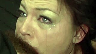 Petite Nikki Bell Hints at Gagging on Massive Dominant Cock