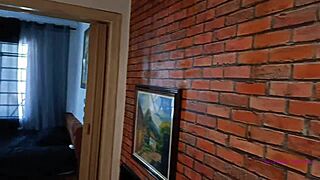 called my fave masseur and ended up bent over taking his thick cock deep