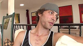 Cheerleader Emily Grey Bent Over for Old Man's Prick Facial Finish