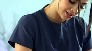 aiden ashley massages kylie rocket then fingers her pussy