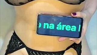 curvy brazilian sub gives big black cock her fat gaping ass reverse cowgirl anal homemade