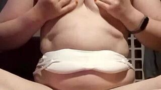 Huge Ass Workout Turns into Tit Play Anal Masturbation Frenzy!