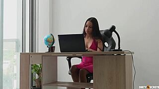 Boss and Partner Double Team My Ass at Wild Bedroom Party