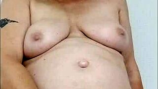 Overwhelmed by Dirty Urge Housewife Wanks to Shaking Orgasm at Mummy's