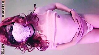 wanna see this trailer tranny maddy diamond finger her ass with dildo till creamy cum?