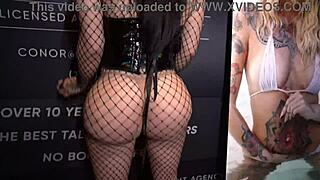 tokyo lynn hangs out for interview at miami exxxotica coxxx booth