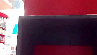 Stepsister Tries On Sexy Shoes After Workout Flashing Dirty Feet and Damp Panties in Store