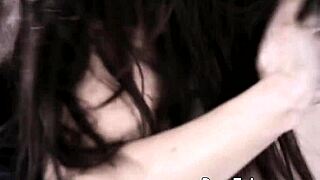 Glamcore teen bends for stepdaddy's thick anal cock in taboo pound